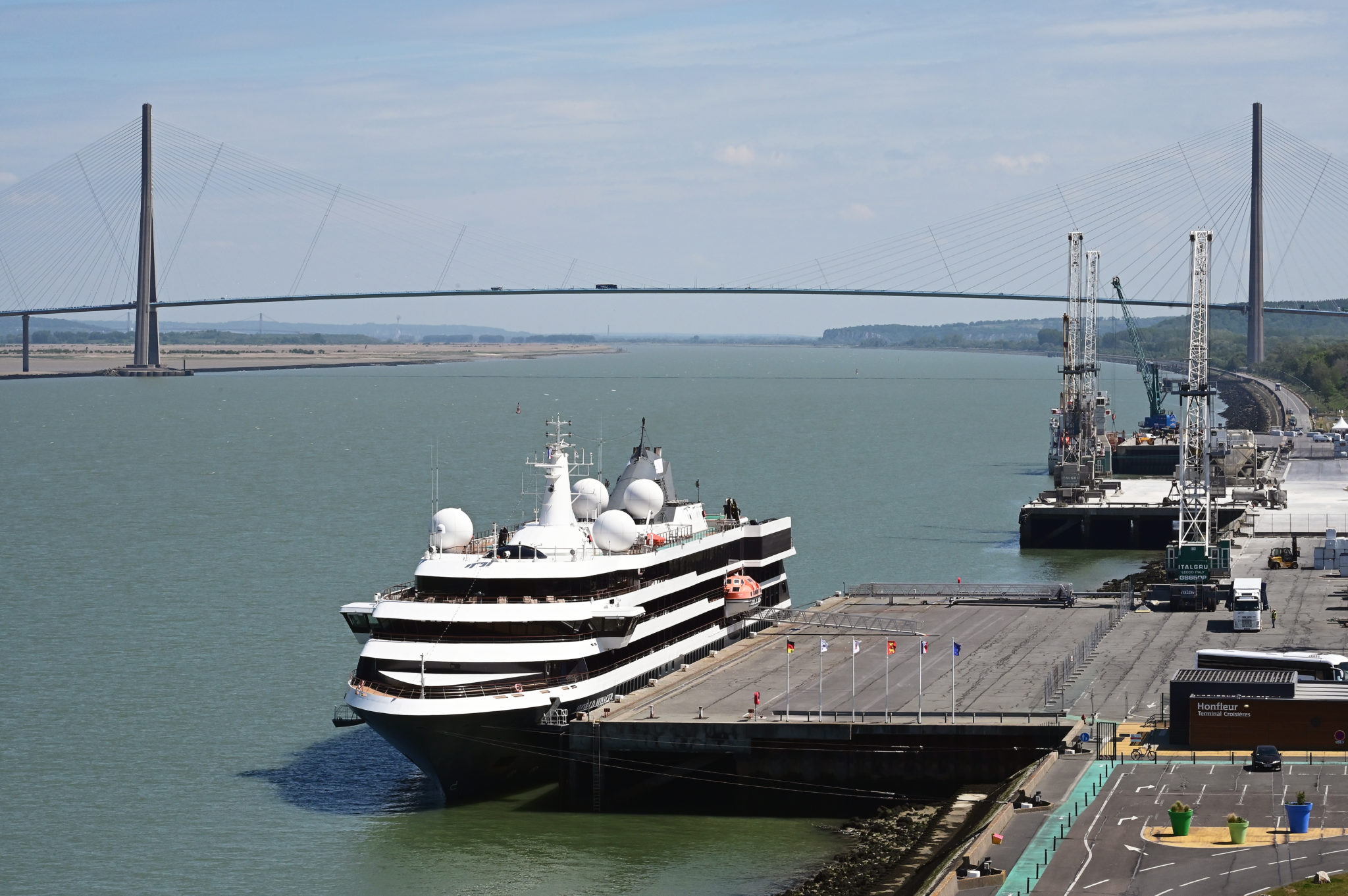 Terminal croisière de Honfleur HAROPA PORT