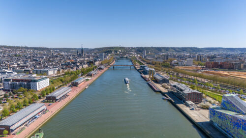 HAROPA PORT quais de seine Rouen